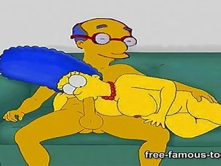 Simpsons hentai orgier