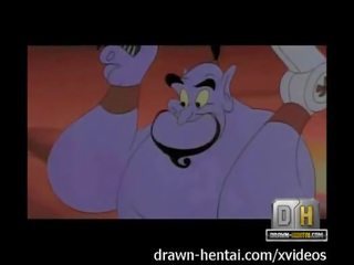 Aladdin מבוגר אטב - חוף xxx וידאו עם יַסמִין