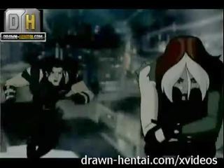 X-men x ocenjeno video - wolverine proti rogue. veliko krat